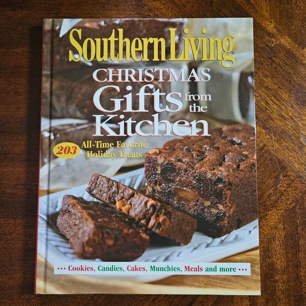 Southern Living Christmas Gifts from the Kitchen‎ Hardcover Cookbook 203 Recipes